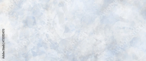 Obraz Marble vector texture background. Granite. Stone. Hand drawn blue grey abstract illustration for background, cover, interior decor. Grunge watercolor surface. Template for design interior.