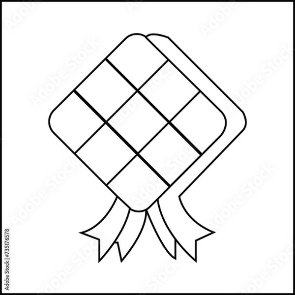 Fototapeta Kite icon