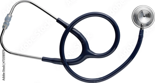 Fototapeta Stethoscopes - Ready to use PNG Cutout Premium Isolated Image