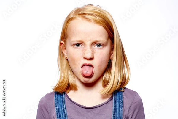 Obraz Mädchen findet das blöd