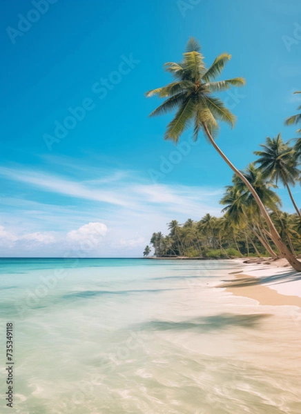 Fototapeta tree on the beach