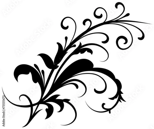 Fototapeta Floral element 4