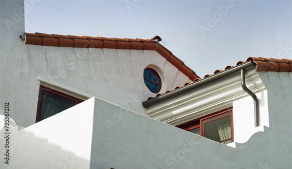 Obraz Somr Spanish style architecture.