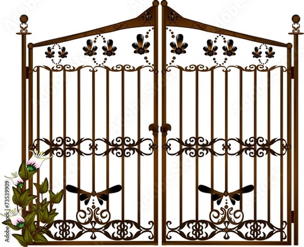 Fototapeta cancello
