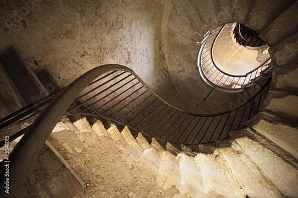 Obraz spiral staircase