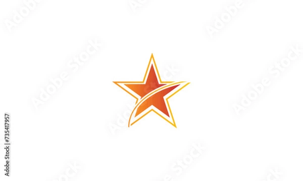 Obraz star logo design