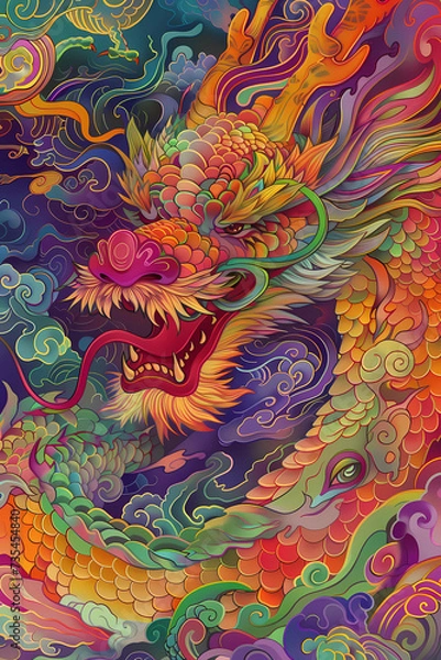 Obraz abstract colorful background