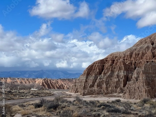 Fototapeta Gorge with Clouds