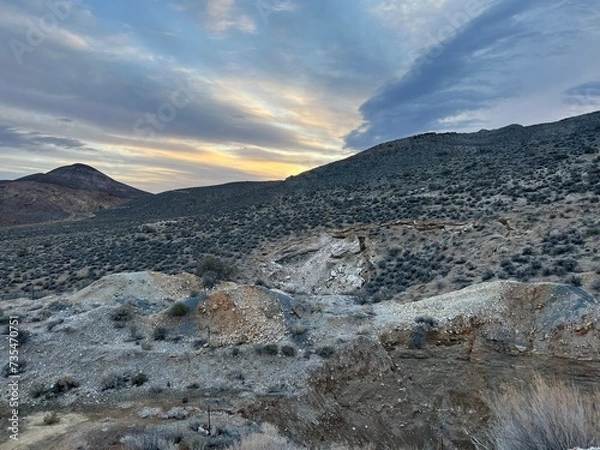 Obraz Desert Sunset in Nevada