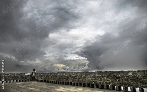 Obraz Alone in the clouds