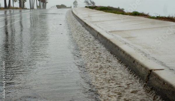 Obraz Flooded streets.