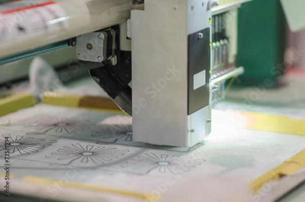 Fototapeta Cutting machine