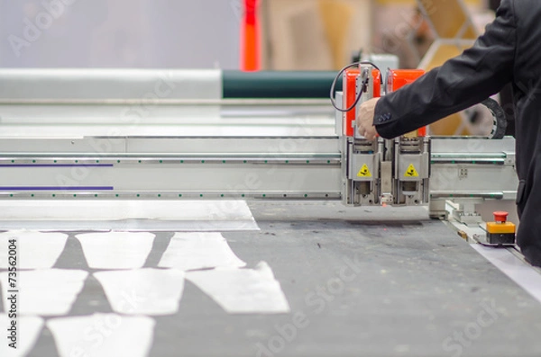 Obraz Cutting machine