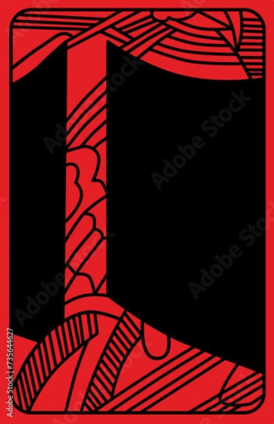 Fototapeta Korean traditional play tools,
한국인의 전통 놀이게임 도구인 화투장