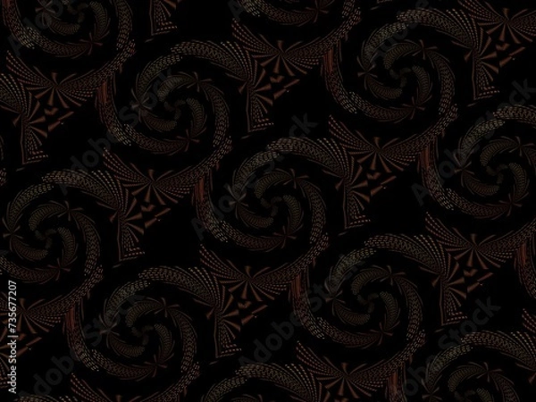 Obraz seamless damask pattern