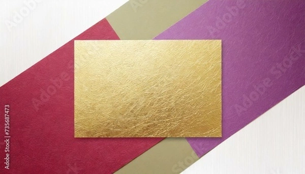 Fototapeta 源氏物語、平安時代イメージの和風素材	