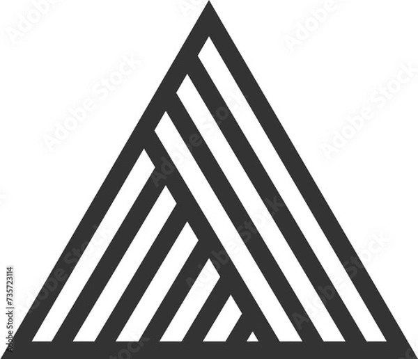 Fototapeta Abstract Flat Logo Vector Design