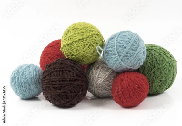Obraz Wool balls