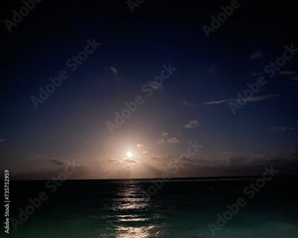 Obraz sunset over the sea