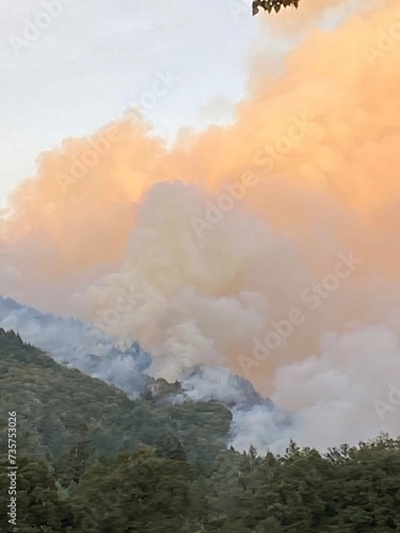 Obraz California wildfire