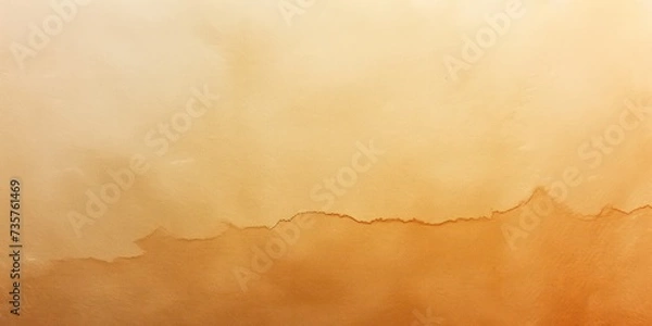 Fototapeta Soft orange and beige Kraft Paper texture background with light, subtle hues, tranquil and calming aesthetic.