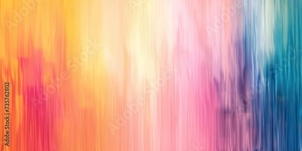 Fototapeta Soft color blurred gradient background, bright and vibrant hues melding seamlessly.