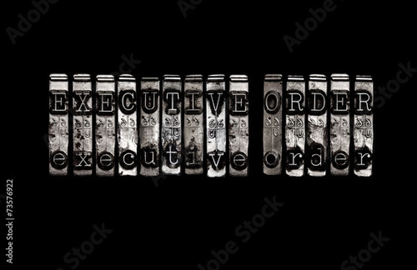 Fototapeta Executive Order
