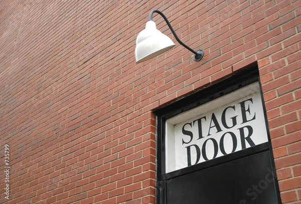 Obraz stage door