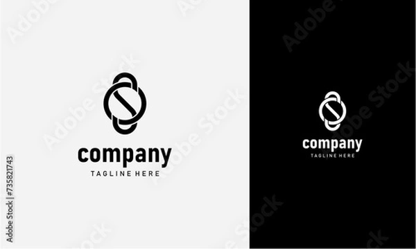 Obraz Initial Letter SO or OS Logo,Typography Vector Template. Creative Abstract Letter SO or OS Logo Vector