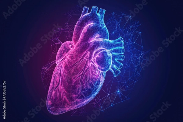 Fototapeta Such as echocardiogram, CT scans, or MRI to visualize the heart and blood vessels