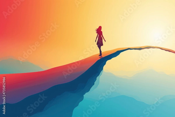Fototapeta Flexibility: Be adaptable and open to adjustments as circumstances change