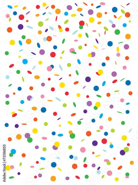 Obraz Confetti background