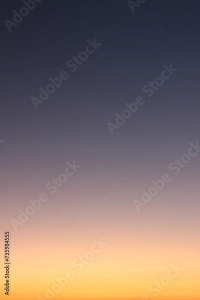 Obraz #SDGs 素材 グラデーション 背景『空の色』 #自然 光 トワイライト #背景素材