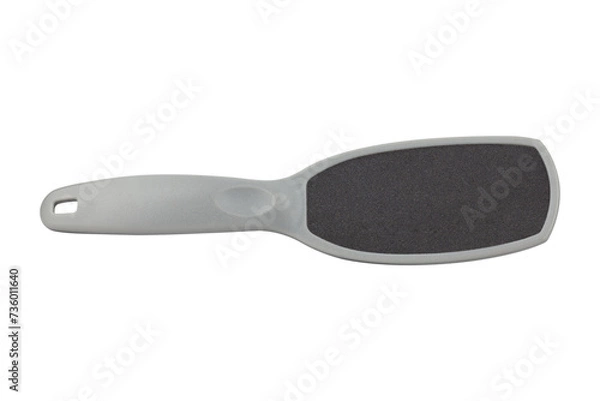 Fototapeta foot file isolated from background