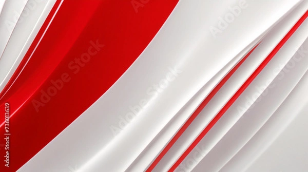 Fototapeta 抽象的な赤灰色灰色白い空白のモダンな未来的な背景ベクトル イラスト デザイン。プレゼンテーション、バナー、カバー、ウェブ、カード、ポスター、壁紙のベクトル イラスト デザイン