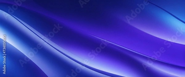 Obraz El azul y el negro abstractos son un patrón claro con el degradado con textura de metal de pared de piso, fondo diagonal de tecnología suave, negro, oscuro, limpio y moderno.
