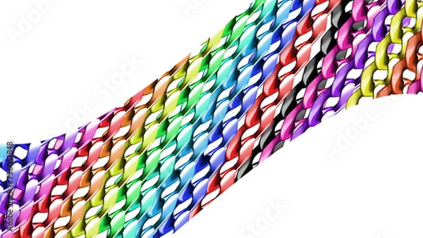 Obraz abstract colorful background with fabric texture