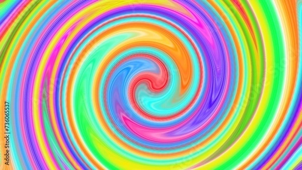 Obraz abstract colorful background with circles