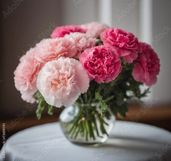 Obraz テーブル上の花