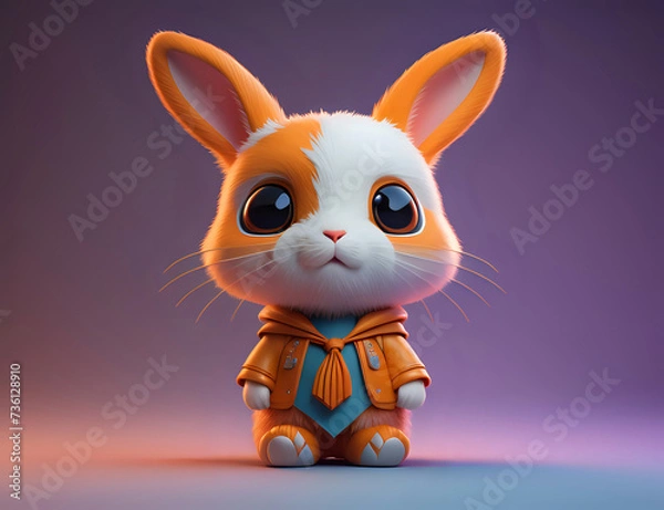 Fototapeta süßer Osterhase