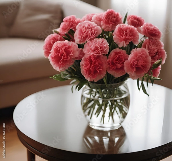 Fototapeta 花瓶と花