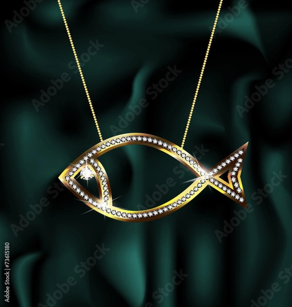 Obraz jewelry fish