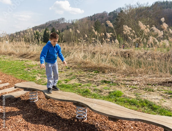 Fototapeta Having fun outdoors