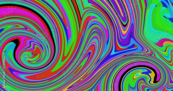 Obraz abstract colorful background with lines