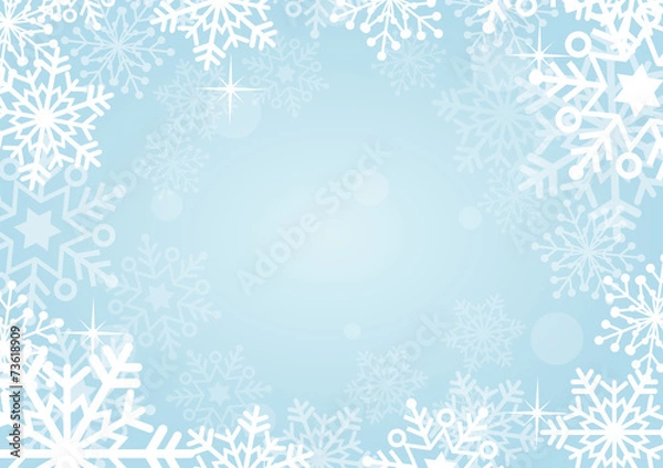 Fototapeta Schneeflocken