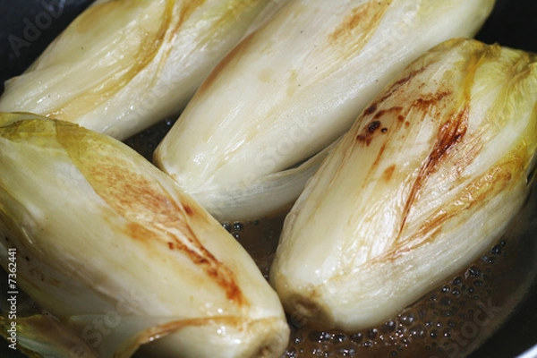 Obraz endive braisée légume chicon