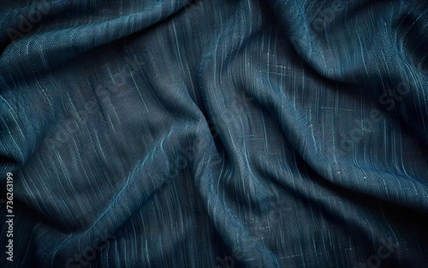 Fototapeta blue fabric background