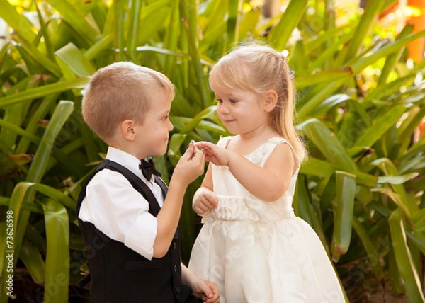 Obraz Pretend Proposal and Engagement