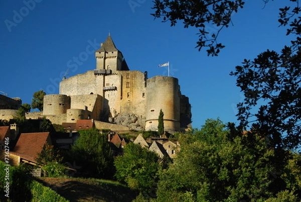 Fototapeta Château de Castelnaud, Dordogne