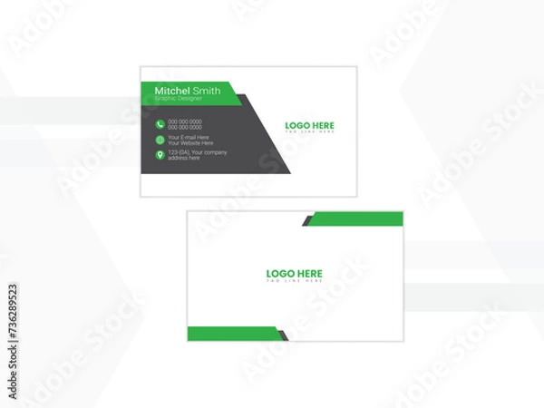 Obraz Professional business card Template